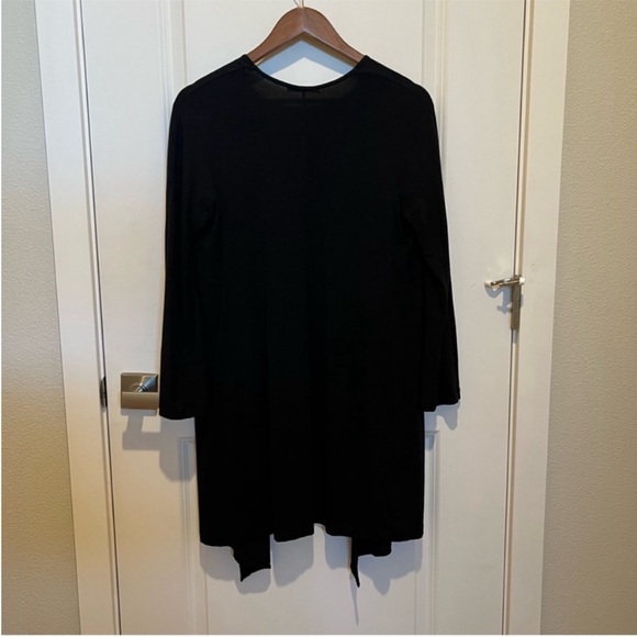 MM Lafleur Open Cardigan Black Size XS Relaxed Fit - Picture 3 of 6